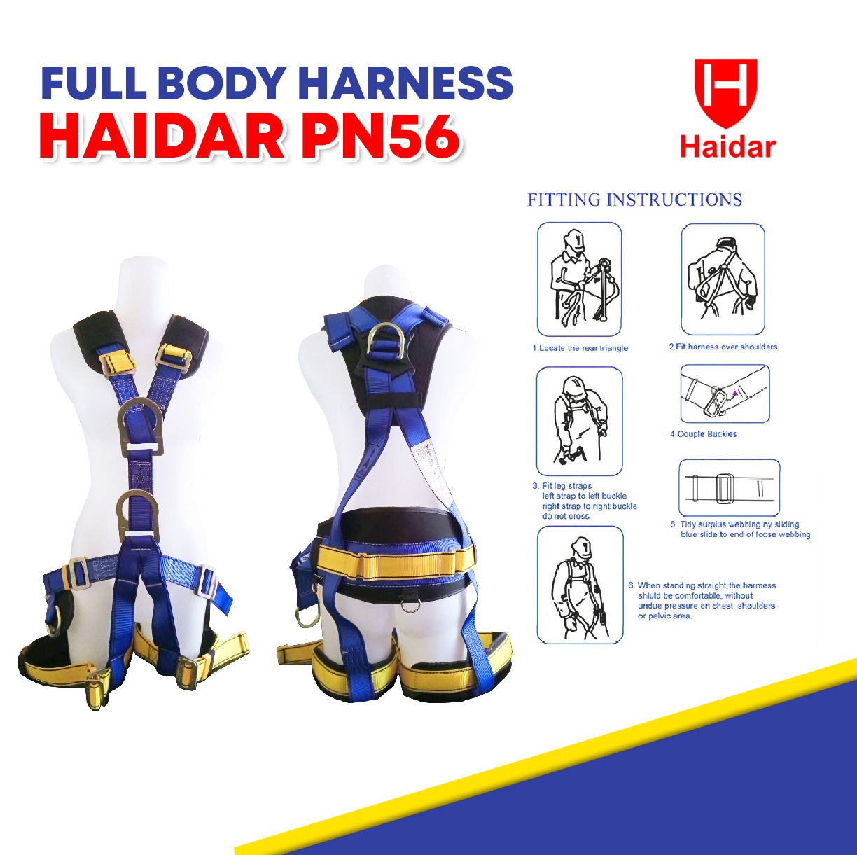 Jual Full Body Harness Haidar PN56 Kalimantan